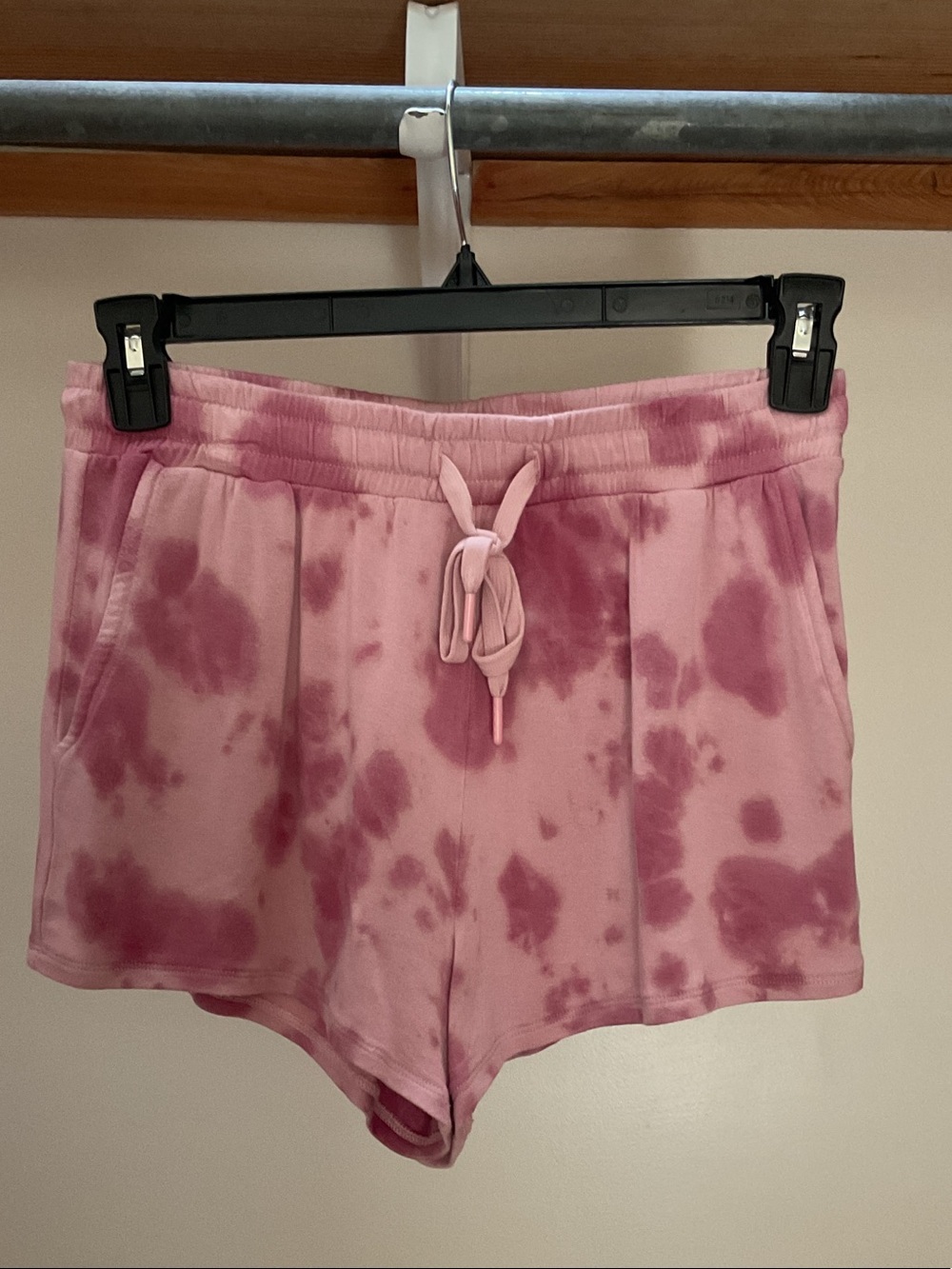Z Supply Pink Cruise Tie-Dye Shorts